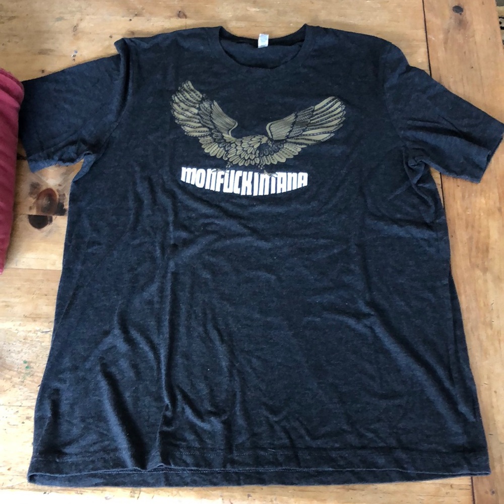 Monfuckintana shirt wig eagle size large